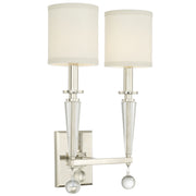Crystorama 8102-PN Paxton Two Light Wall Sconce Polished Nickel Main Image.jpg