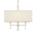 Crystorama 8105-PN Paxton Four Light Chandelier Polished Nickel Alternate Image 2.jpg