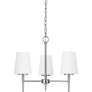 Generation Lighting 3140403-962 Driscoll Three Light Chandelier, Brushed Nickel Main Image.jpg