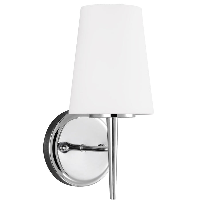 Generation Lighting 4140401-05 Driscoll One Light Wall / Bath Sconce, Chrome Main Image.jpg