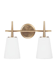 Generation Lighting 4440402-848 Driscoll Two Light Wall / Bath, Satin Brass Alternate Image.jpg