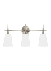 Generation Lighting 4440403-962 Driscoll Three Light Wall / Bath, Brushed Nickel Alternate Image.jpg