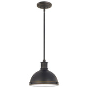 Generation Lighting 65085-715 Pratt Street Metal One Light Pendant, Autumn Bronze Main Image.jpg