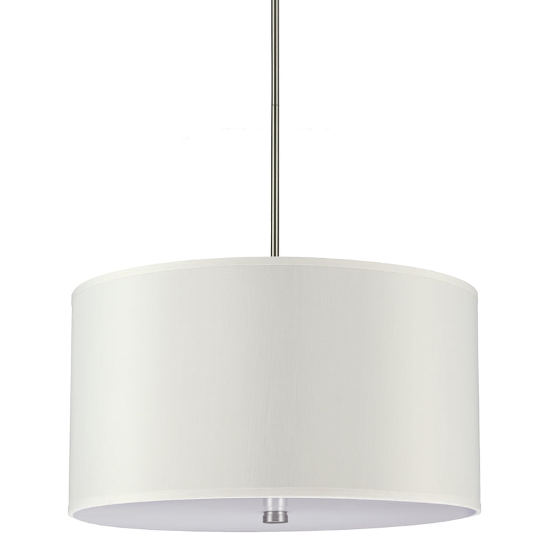 Visual Comfort Studio 65262-962 Dayna Shade Pendants Four Light Pendant, Brushed Nickel Main Image.jpg