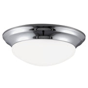 Generation Lighting 75436-05 Nash Three Light Flush Mount, Chrome Main Image.jpg