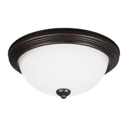 Generation Lighting 77264-710 Geary Two Light Flush Mount, Bronze Main Image.jpg