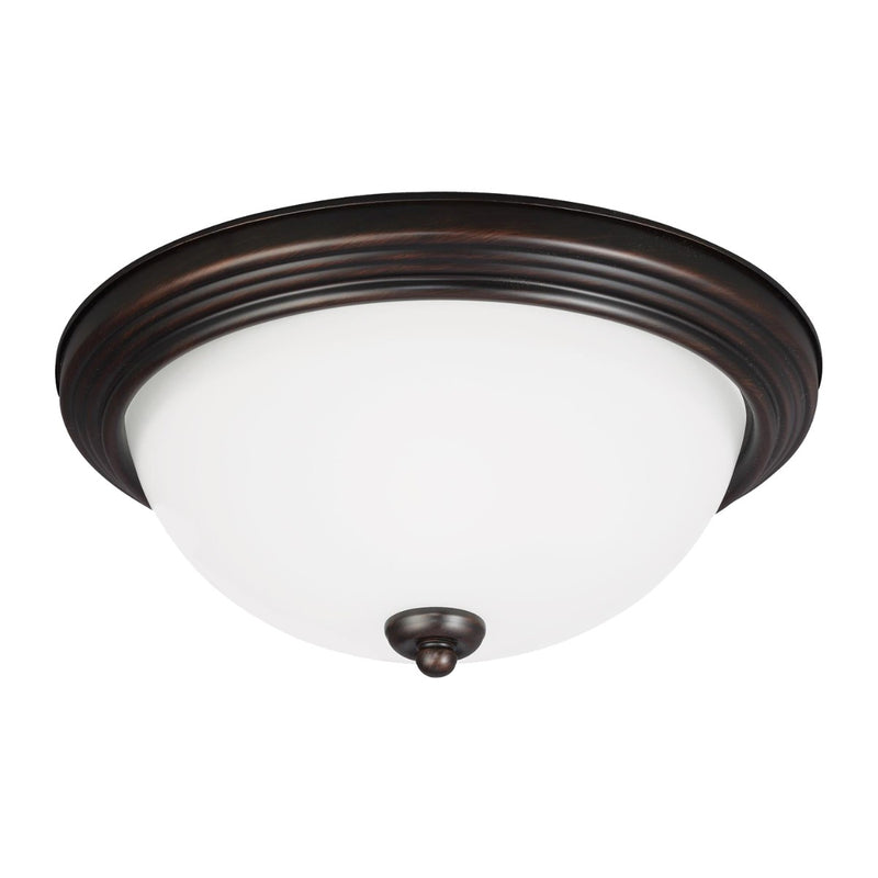Generation Lighting 77264-710 Geary Two Light Flush Mount, Bronze Main Image.jpg
