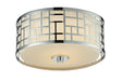 Z-Lite 328F12-CH Elea Two Light Flush Mount, Chrome Main Image.jpg