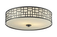 Z-Lite 329F20-BRZ Elea Three Light Flush Mount, Bronze Main Image.jpg