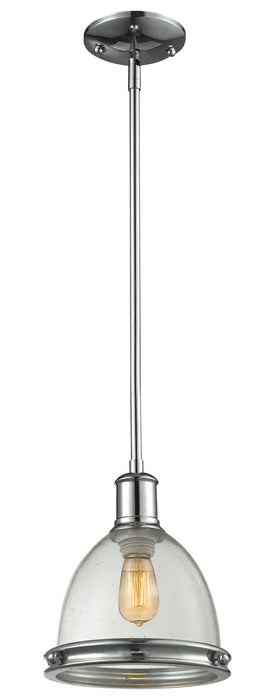 Z-Lite 719MP-CH Mason One Light Mini Pendant, Chrome Main Image.jpg