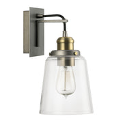Capital Lighting 3711GA-135 Fallon One Light Wall Sconce, Graphite and Aged Brass Main Image.jpg
