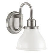 Capital Lighting 8301BN-128 Baxter One Light Wall Sconce, Brushed Nickel Main Image.jpg