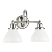 Capital Lighting 8302PN-128 Baxter Two Light Vanity, Polished Nickel Main Image.jpg