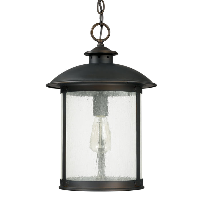 Capital Lighting 9564OB Dylan One Light Outdoor Hanging Lantern, Old Bronze Main Image.jpg