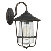 Capital Lighting 9601OB Creekside One Light Outdoor Wall Lantern, Old Bronze Main Image.jpg