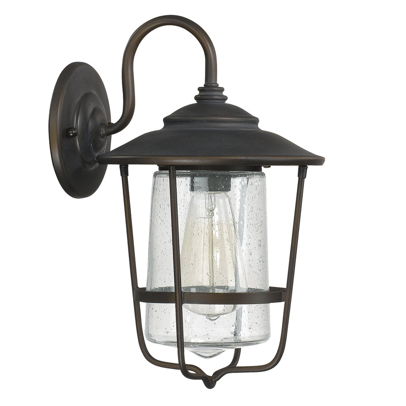 Capital Lighting 9601OB Creekside One Light Outdoor Wall Lantern, Old Bronze Main Image.jpg