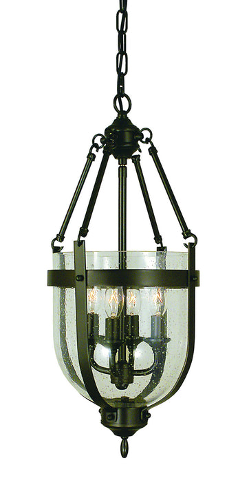 Framburg 1014 MB Hannover Four Light Chandelier, Mahogany Bronze Main Image.jpg