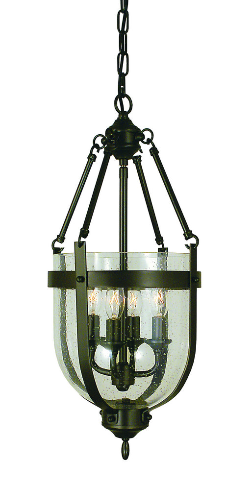 Framburg 1014 MB Hannover Four Light Chandelier, Mahogany Bronze Main Image.jpg