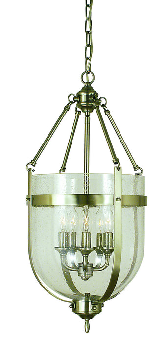 Framburg 1015 BN Hannover Five Light Chandelier, Brushed Nickel Main Image.jpg