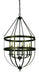 Framburg 1018 MB Hannover Six Light Foyer Chandelier, Mahogany Bronze Main Image.jpg