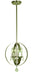 Framburg 1050 PN Constellation Four Light Pendant, Polished Nickel Main Image.jpg