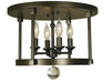 Framburg 1102 MB Compass Four Light Flush / Semi-Flush Mount, Mahogany Bronze Main Image.jpg