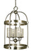 Framburg 1104 BN Compass Four Light Chandelier, Brushed Nickel Main Image.jpg