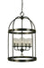 Framburg 1105 MB Compass Five Light Chandelier, Mahogany Bronze Main Image.jpg