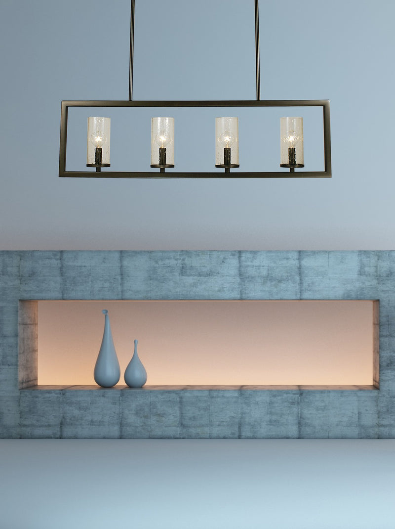 Framburg 1154 MB Theorem Four Light Island Chandelier, Mahogany Bronze Alternate Image.jpg