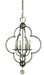 Framburg 1160 BN Quatrefoil Four Light Chandelier, Brushed Nickel Main Image.jpg