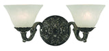 Framburg 7882 AS/WH Napoleonic Two Light Wall Sconce, Antique Silver with White Marble Glass Shade Main Image.jpg