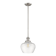 Millennium 5711-BN One Light Pendant, Brushed Nickel Main Image.jpg
