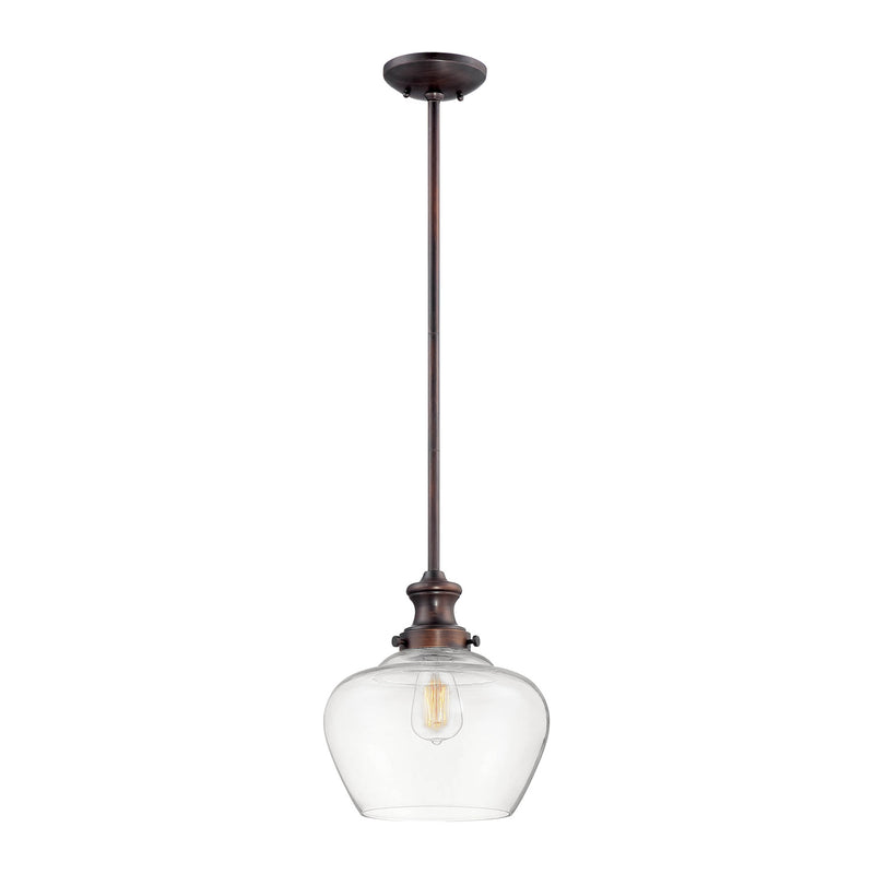 Millennium 5711-RBZ One Light Pendant, Rubbed Bronze Main Image.jpg