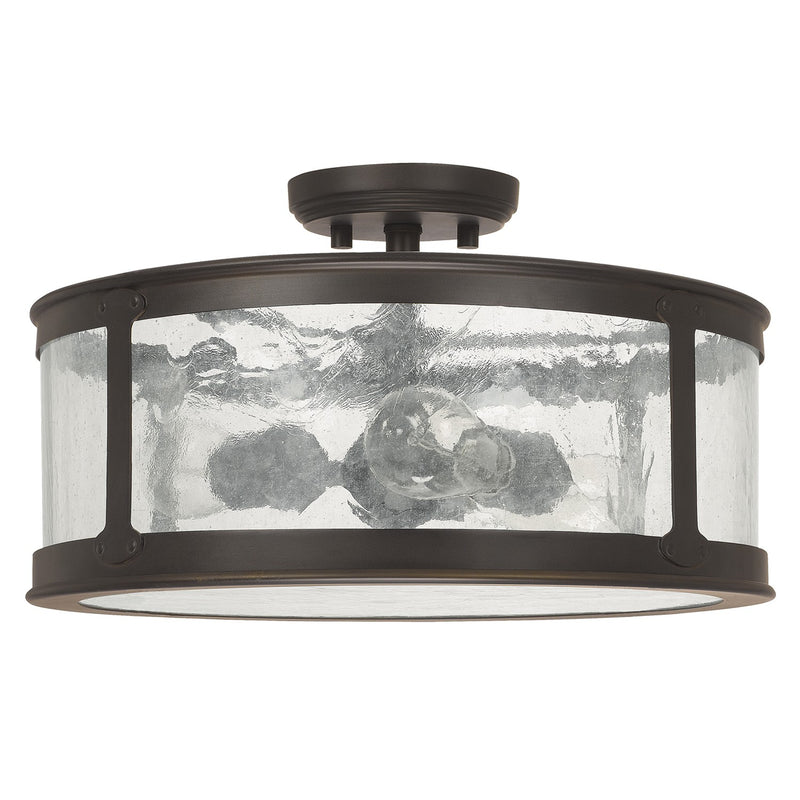 Capital Lighting 9567OB Dylan Three Light Outdoor Semi-Flush Mount, Old Bronze Main Image.jpg