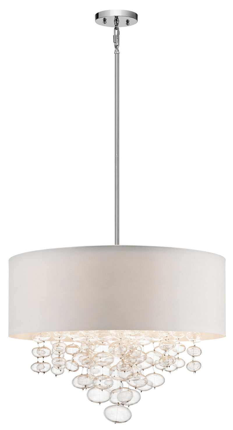 Kichler 83245 Five Light Pendant, Chrome