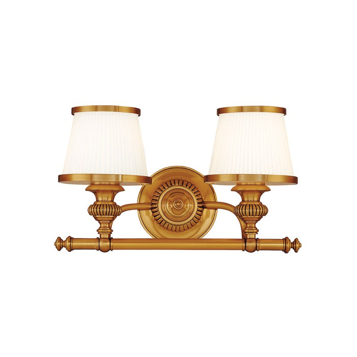 Hudson Valley 2002-FB Milton Two Light Bath Bracket, Flemish Brass Main Image.jpg