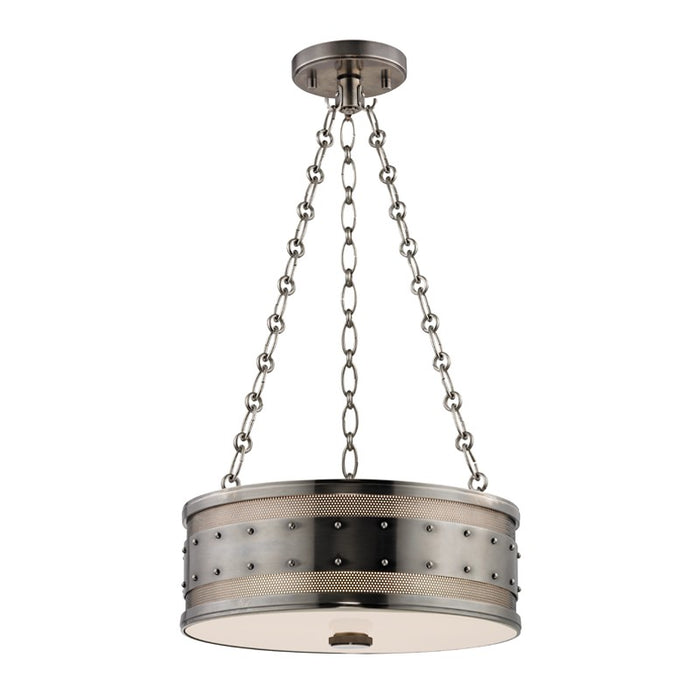 Hudson Valley 2216-HN Gaines Three Light Pendant, Historic Nickel Main Image.jpg