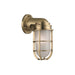 Hudson Valley 240-AGB Carson One Light Wall Sconce, Aged Brass Main Image.jpg