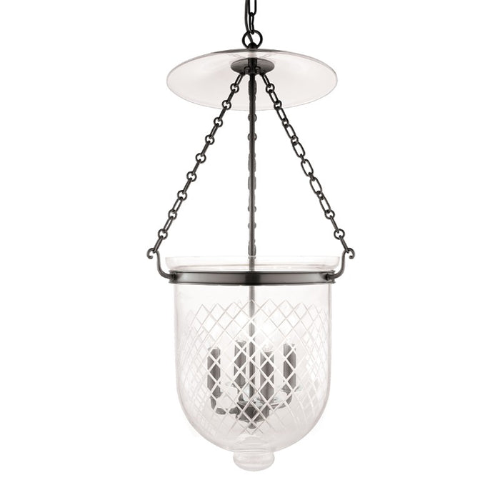 Hudson Valley 255-HN-C2 Hampton Four Light Pendant, Historic Nickel Main Image.jpg