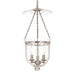 Hudson Valley 255-PN-C1 Hampton Four Light Pendant, Polished Nickel Main Image.jpg