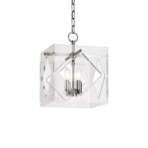 Hudson Valley 5912-PN Travis Four Light Pendant, Polished Nickel Main Image.jpg