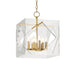 Hudson Valley 5916-AGB Travis Eight Light Pendant, Aged Brass Main Image.jpg