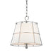 Hudson Valley 9816-PN Savona Two Light Pendant, Polished Nickel Main Image.jpg