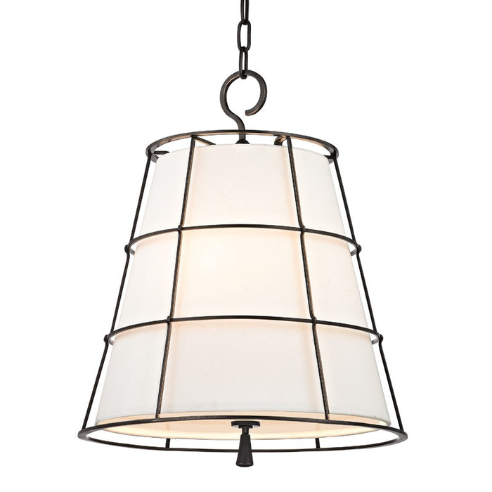 Hudson Valley 9818-OB Savona Three Light Pendant, Old Bronze Main Image.jpg