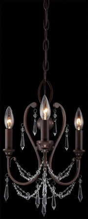 Minka-Lavery 3138-284 Three Light Mini Chandelier, Vintage Bronze Alternate Image.jpg