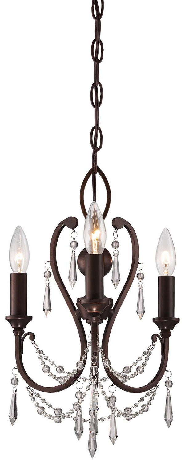 Minka-Lavery 3138-284 Three Light Mini Chandelier, Vintage Bronze Main Image.jpg