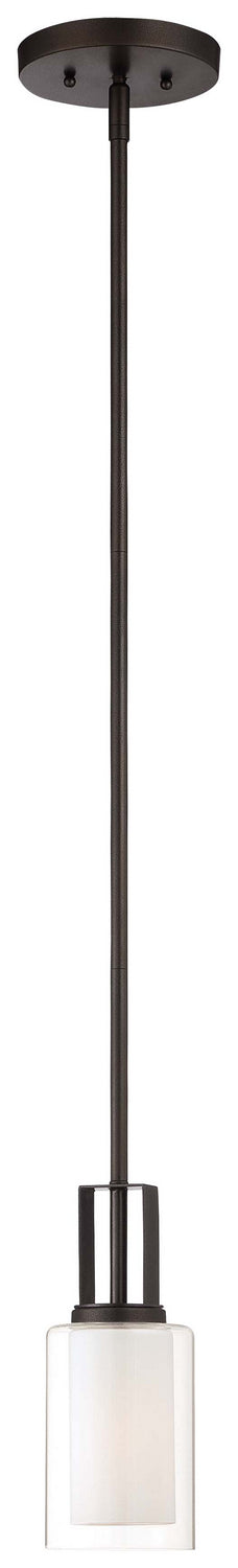 Minka-Lavery 4101-172 Parsons Studio One Light Mini Pendant, Smoked Iron Main Image.jpg