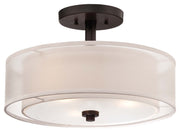Minka-Lavery 4107-172 Parsons Studio Three Light Semi Flush Mount, Smoked Iron Main Image.jpg