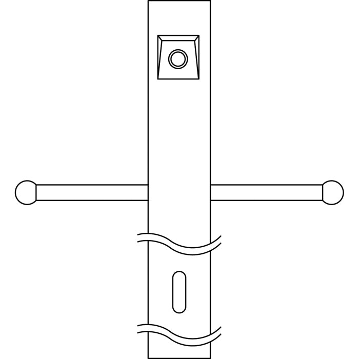 Kichler 49904BK Post w/Ext Photocell & Ladder, Black