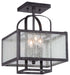 Minka-Lavery 4876-283 Camden Square Four Light Semi Flush Mount, Aged Charcoal Main Image.jpg